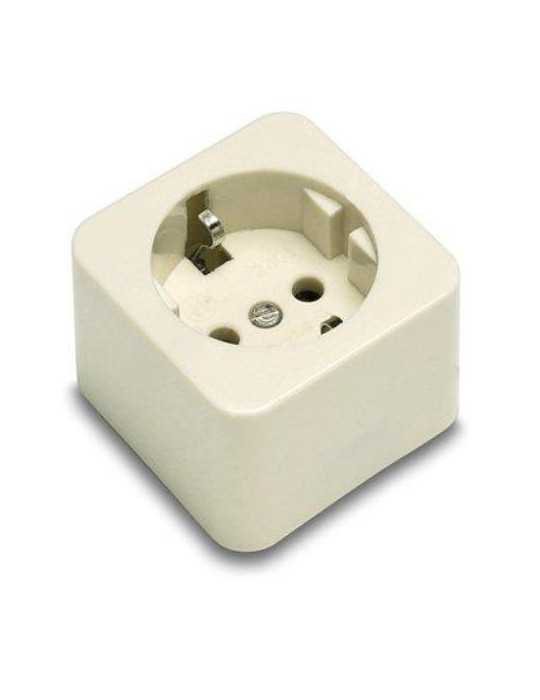 Base Superficie TT. 16 Ah 250 V 2301 [LOTE DE 10 Unidades] FAMATEL