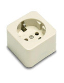 Base Superficie TT. 16 Ah 250 V 2301 [LOTE DE 10 Unidades] FAMATEL