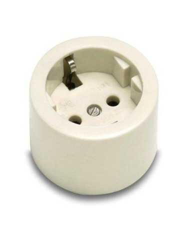 Base Superficie TT. 16 Ah 250 V Rueda 2401 [LOTE DE 10 Unidades] FAMATEL