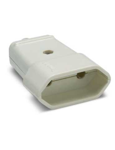 Base Móvil 10 Ah 250 V Blanca 2002 Blister [LOTE DE 18 Unidades] FAMATEL