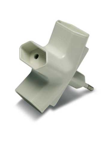 Adaptador Triple 10 Ah 250 V 1217 Blister [LOTE DE 10 Unidades] FAMATEL