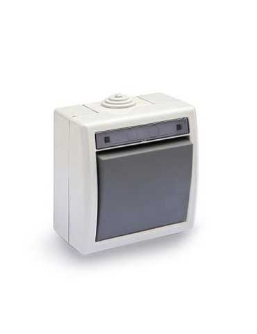 Pulsador Estanco 10 Ah 250 V IP55 19077 [LOTE DE 4 Unidades] FAMATEL
