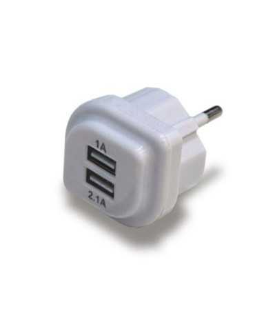 Cargador USB Doble 1450 [LOTE DE 2 Unidades] FAMATEL