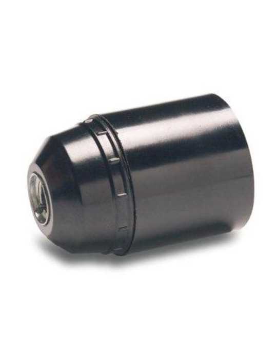 Portalamparas Liso E-27 Negro 161 [LOTE DE 18 Unidades] FAMATEL