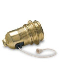Portalamparas Metálico Interruptor E-27 305 [LOTE DE 6 Unidades] FAMATEL