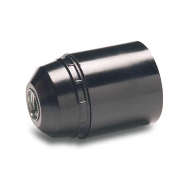 Portalamparas Liso E-27 Negro 161 Blister [LOTE DE 18 Unidades] FAMATEL