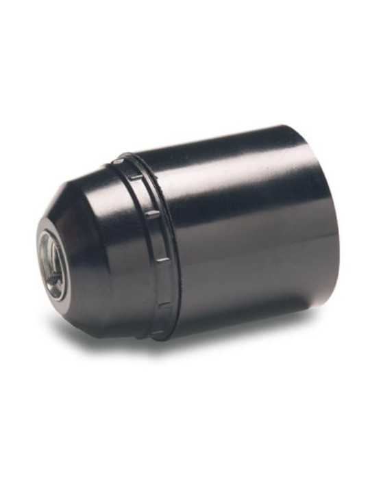Portalamparas Liso E-27 Negro 161 Blister [LOTE DE 18 Unidades] FAMATEL