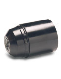 Portalamparas Liso E-27 Negro 161 Blister [LOTE DE 18 Unidades] FAMATEL