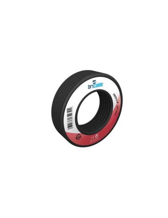 Cable Manguera Plana H03VVH2-F 2X0.75 Negra 5M [LOTE DE 6 Unidades] FAMATEL