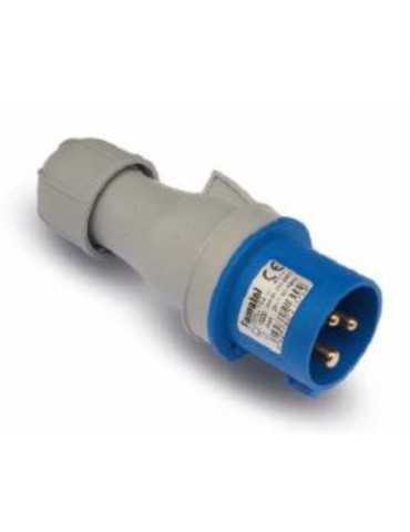 Clavija 2P+T 16 Ah 220-240 V 13200 [LOTE DE 8 Unidades] FAMATEL
