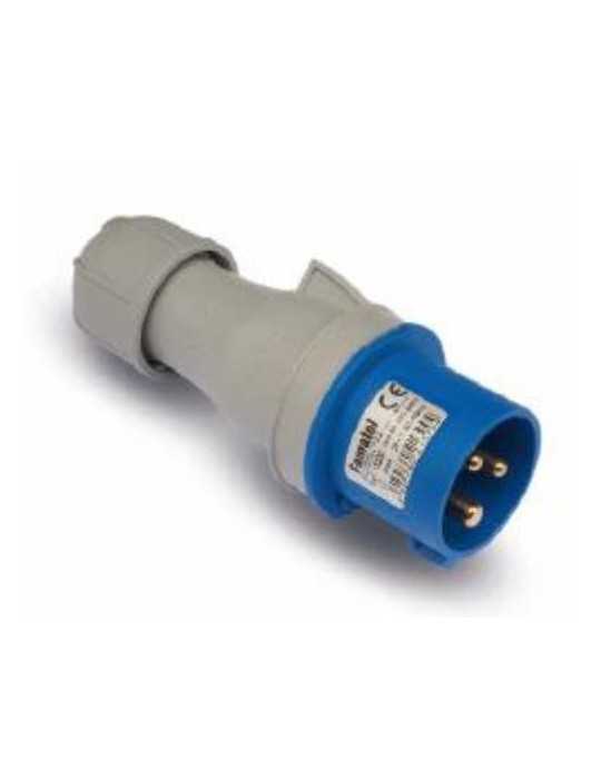 Clavija 2P+T 16 Ah 220-240 V 13200 [LOTE DE 8 Unidades] FAMATEL