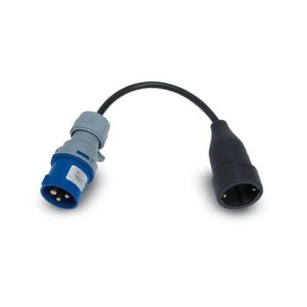 Clavija 2P+T Base 2P+TTL 13000 [LOTE DE 4 Unidades] FAMATEL