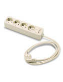 Base 4 Tomas/TT. con Interruptor Cable 1.5 m 2628 [LOTE DE 2 Unidades] FAMATEL