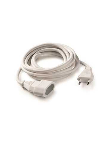 Prolongador 10A 250V 5M 2X1MM Blanco 2955 [LOTE DE 4 Unidades] FAMATEL