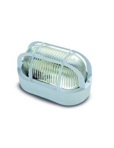 Aplique Oval E27 60 W Blanco 4410G [LOTE DE 4 Unidades] FAMATEL