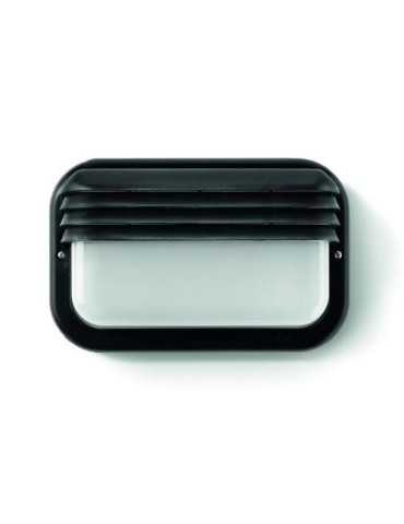 Aplique Ecoled Horizontal E27 18 W Negro 4413G [LOTE DE 2 Unidades] FAMATEL
