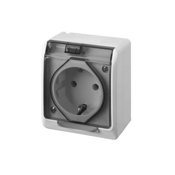 Base TT. Lateral Estanco 16 Ah 250 V IP54 5123 [LOTE DE 4 Unidades] FAMATEL