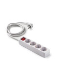 Base 4 Tomas/TT. con Interruptor Cable 3 m 9/804 [LOTE DE 4 Unidades] FAMATEL