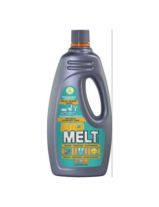Desatascador Biologico Melt Bio 1L [LOTE DE 4 Unidades] FAREN