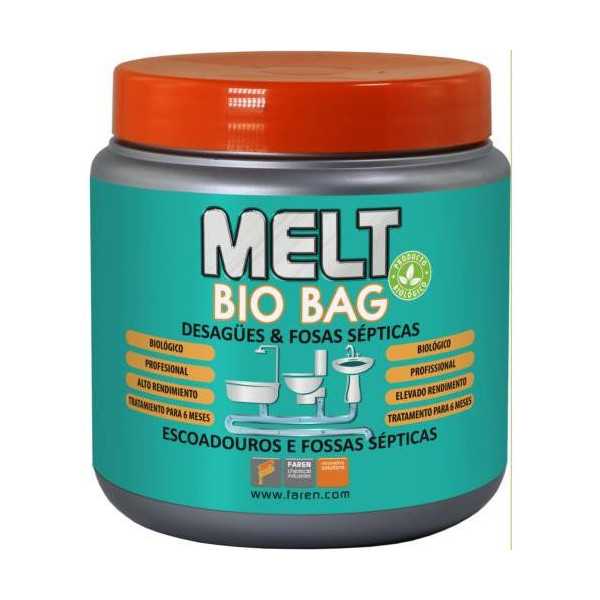 Tratamiento Biologico Fosa Septica Melt Bio Bag [LOTE DE 2 Unidades] FAREN