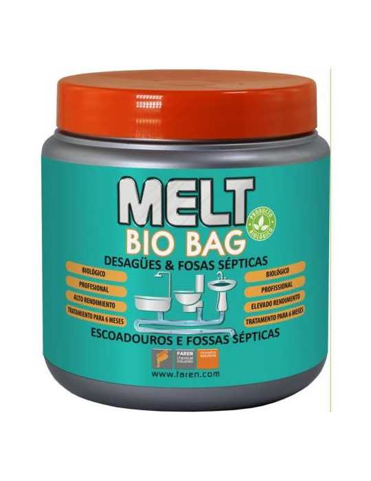 Tratamiento Biologico Fosa Septica Melt Bio Bag [LOTE DE 2 Unidades] FAREN