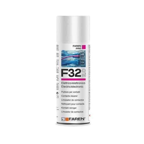 Limpiador de Contactos en Seco 400ML F32 2.0 [LOTE DE 6 Unidades] FAREN