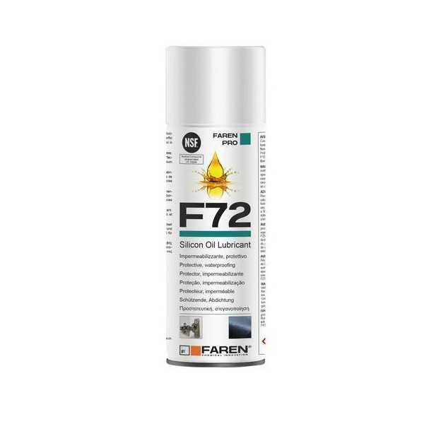 Lubricante Siliconico Antiadherente 400ML F72 [LOTE DE 4 Unidades] FAREN