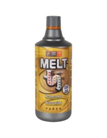 Desatascador Profesional 1 Litro Melt 708001 SP [LOTE DE 4 Unidades] FAREN