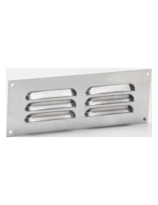 Rejilla sin B 0,8 con Mosquitera Plata 5X14 040068 [LOTE DE 16 Unidades] FEPRE