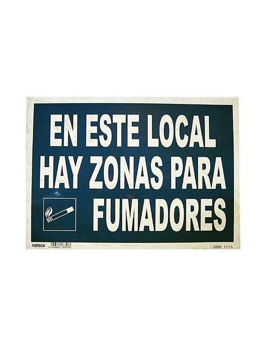 Cartel A-4 Se Permite Fumar [LOTE DE 14 Unidades] FERPASA