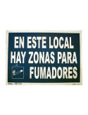 Cartel A-4 Se Permite Fumar [LOTE DE 14 Unidades] FERPASA