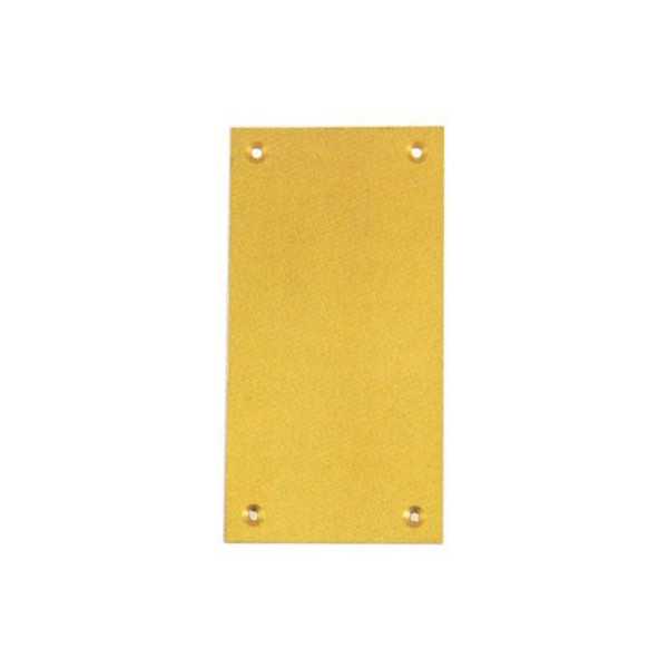 Placa Latonado Ciega 80X120 Mate 300/31 [LOTE DE 6 Unidades] FERROGEST
