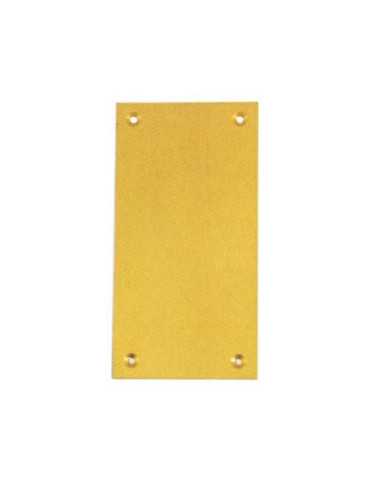 Placa Latonado Ciega 90X120 Mate 300/41 [LOTE DE 4 Unidades] FERROGEST