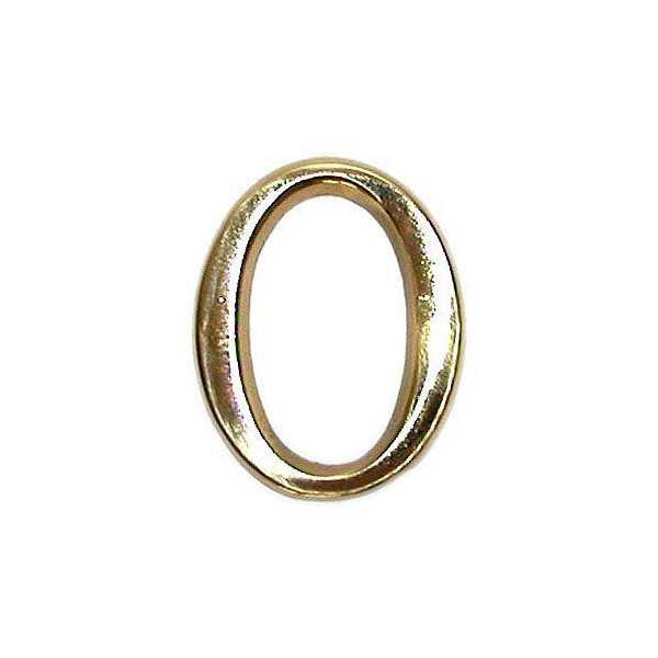 Número Latonado 50 mm Bernial PULIDO-0 [LOTE DE 8 Unidades] FERROGEST