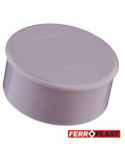 Tapón Ciego PVC Gris 110 mm 205447 [LOTE DE 18 Unidades] FERROPLAST