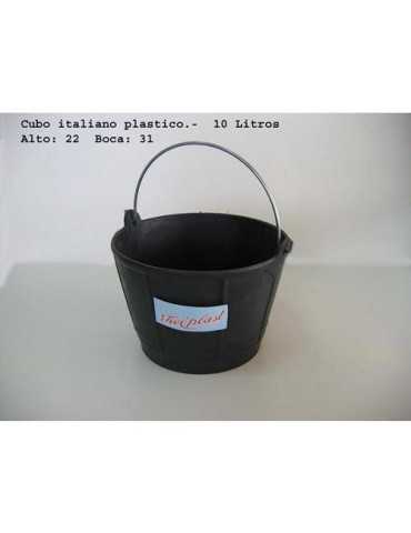 Cubo Italiano 10 L 88770 [LOTE DE 4 Unidades] FIELPLAST
