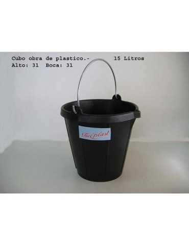 Cubo Obra 15 L 1040130 [LOTE DE 4 Unidades] FIELPLAST