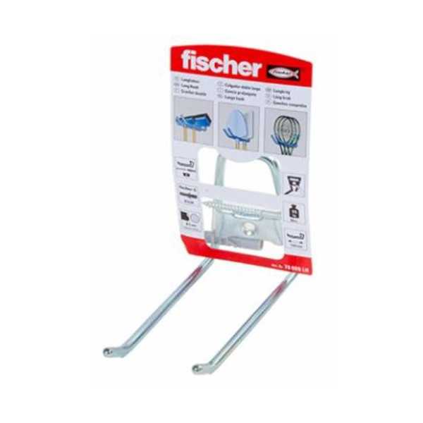 Colgador Doble Largo - LH / 1K [LOTE DE 4 Unidades] FISCHER