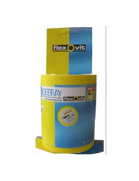 Rollo Lija Papel Vibrator 115MM X 5 m 60 [LOTE DE 4 Unidades] FLEXOVIT
