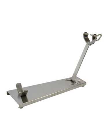 Jamonero con Pletina Base Inoxidable Plegable 17812 FLORES CORTES