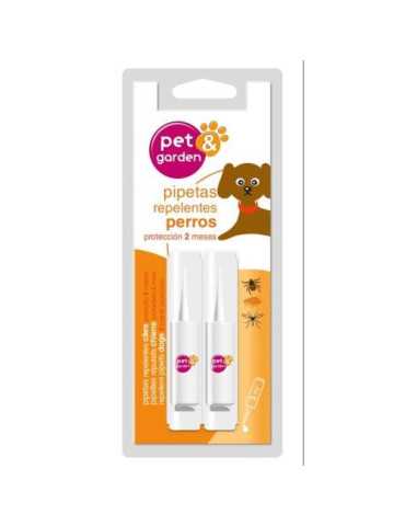 Pipetas Antiparas. Perro 2UN. 1-40624 [LOTE DE 4 Unidades] FLOWER
