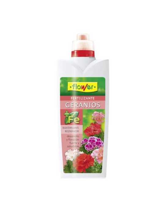 Fertilizante Geranios 1 L 10511 [LOTE DE 4 Unidades] FLOWER