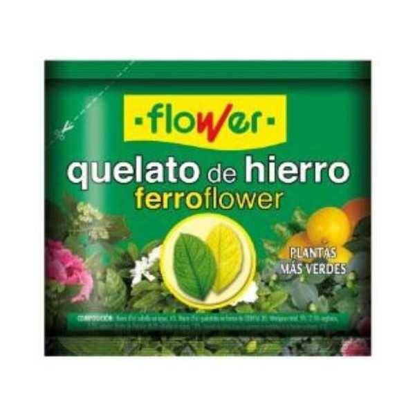 Abono Ferrotrene-Quelato Hierro 50 gr [LOTE DE 8 Unidades] FLOWER