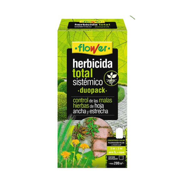 Herbicida Total Sistemico Duopack 25ML+25ML 35512 [LOTE DE 4 Unidades] FLOWER