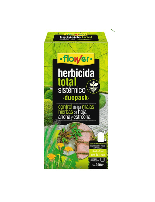 Herbicida Total Sistemico Duopack 25ML+25ML 35512 [LOTE DE 4 Unidades] FLOWER
