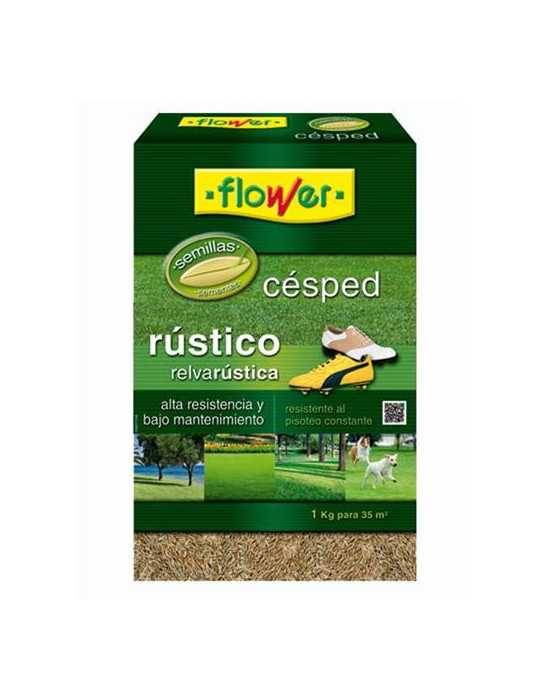 Césped Rustico 1 KG. 1-10788 [LOTE DE 4 Unidades] FLOWER
