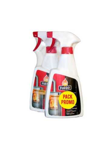 Limpiador Cristal Estufas 500 ml (PACK-2) 1-50275 [LOTE DE 4 Unidades] FLOWER