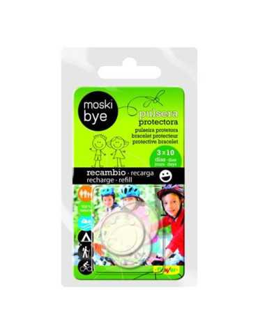 Recambios Pulsera Protectora Moskibye 1-20553 [LOTE DE 4 Unidades] FLOWER