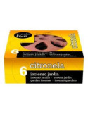Incienso Espiral 6 Ud Citronela+plato Decorativo [LOTE DE 4 Unidades] FLOWER