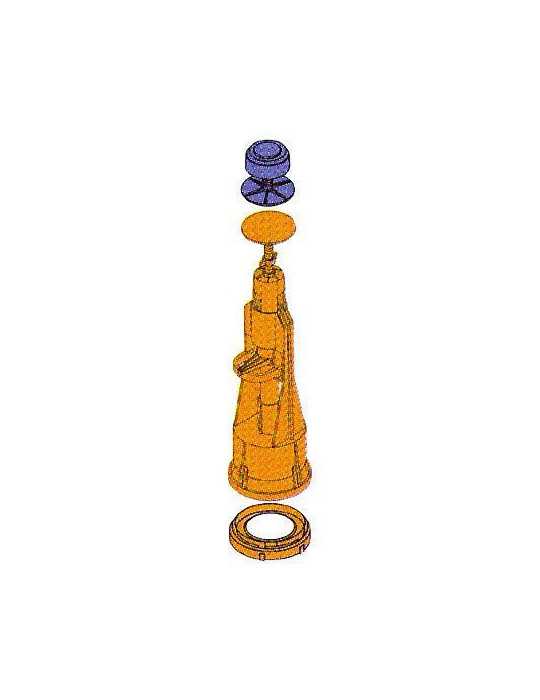 Conjunto Campana Universal Cisterna Baja Tyfon 4 [LOTE DE 4 Unidades] FOMINAYA